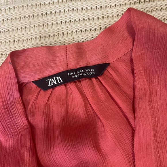 Zara coral pink dress - Picture 4 of 12